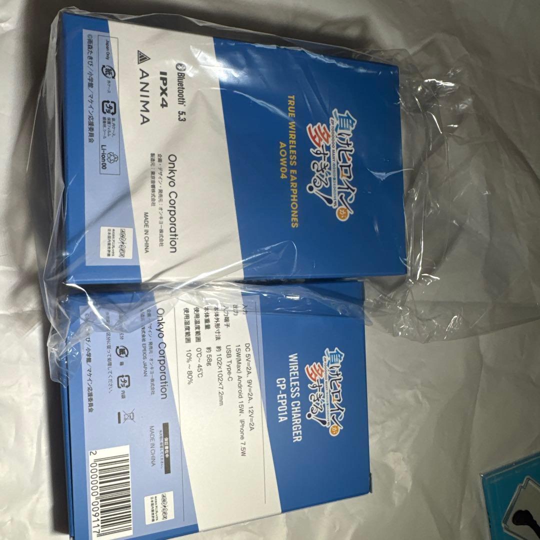 負けヒロインが多すぎる！オンキヨーコラボイヤホンとワイヤレス充電器