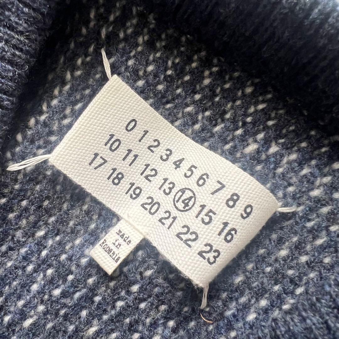 Maison Margiela メゾンマルジェラ バーズアイ　ニット　セーター