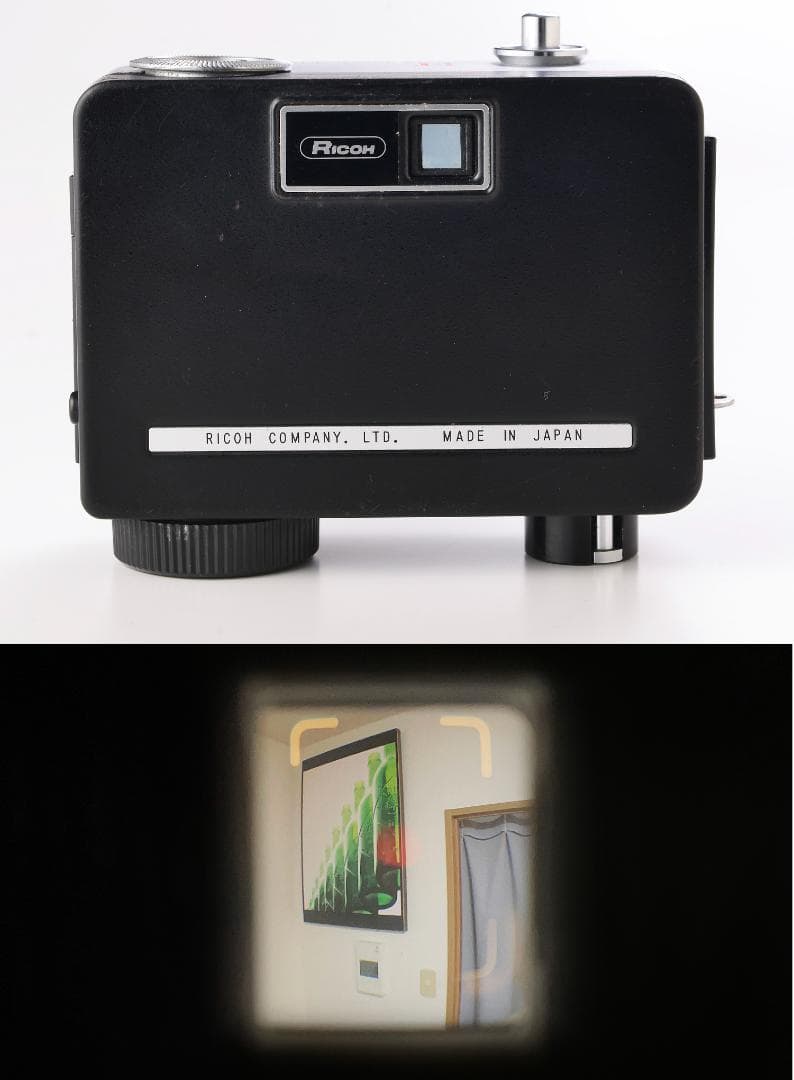 RICOH リコー オートハーフＥ 緑縞模様