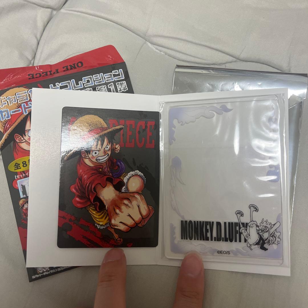 ワンピース キャラカードコレクション　ケース付き　第1弾　コンプリートセット