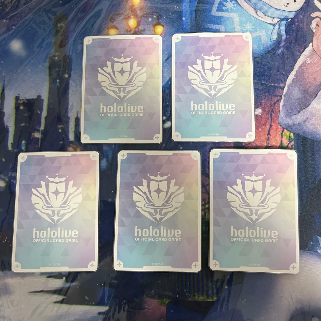 葵*空様 ホロライブ　ホロカ　猫又おかゆ　青エール　P 後夜祭　expo 5枚セ