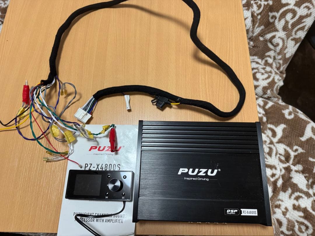 PUZU PZ-X4800S アンプ DSP機能付き