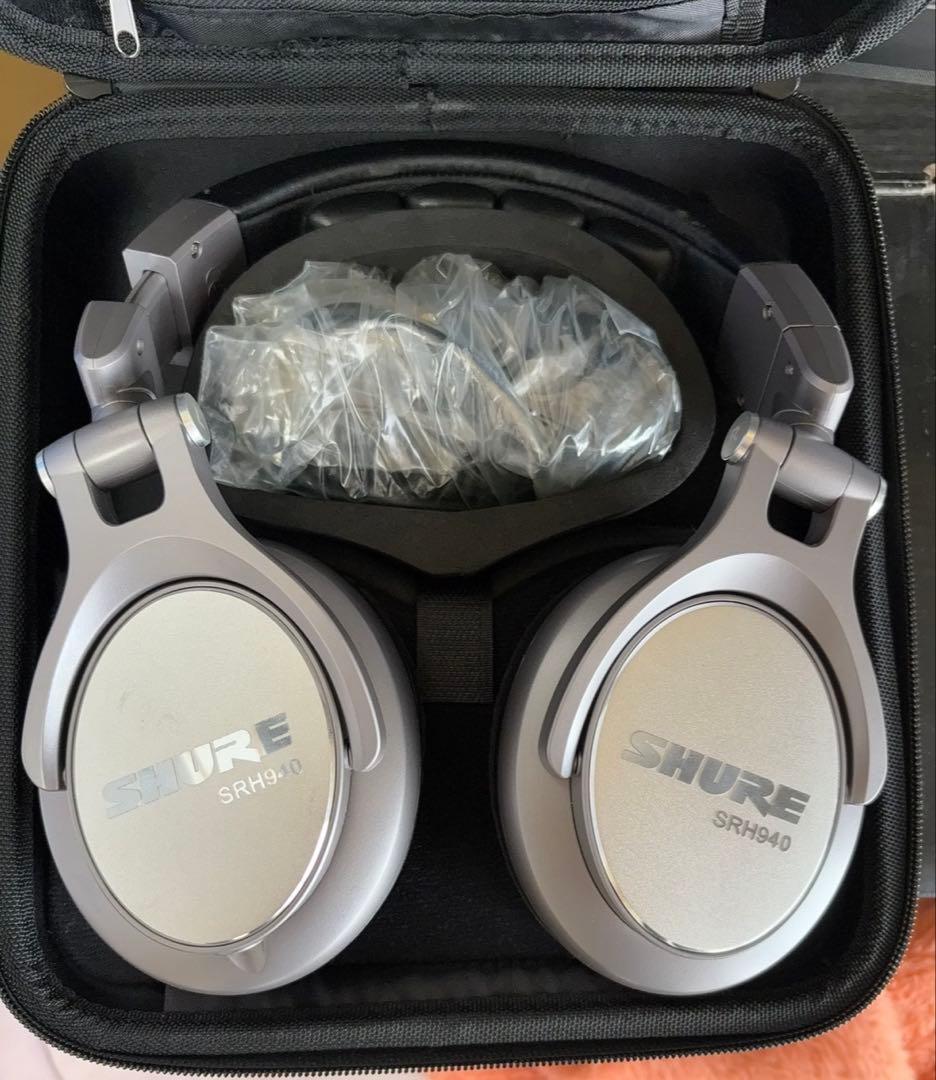 SHURE SRH940 ヘッドフォン ケース付き