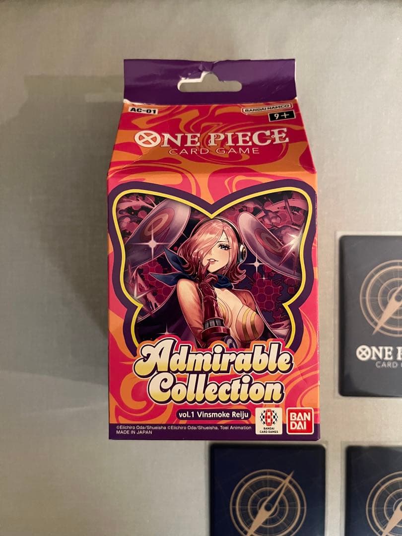【美品】ワンピースカード アドミラブルコレクション ミルク レイジュ金文字セット