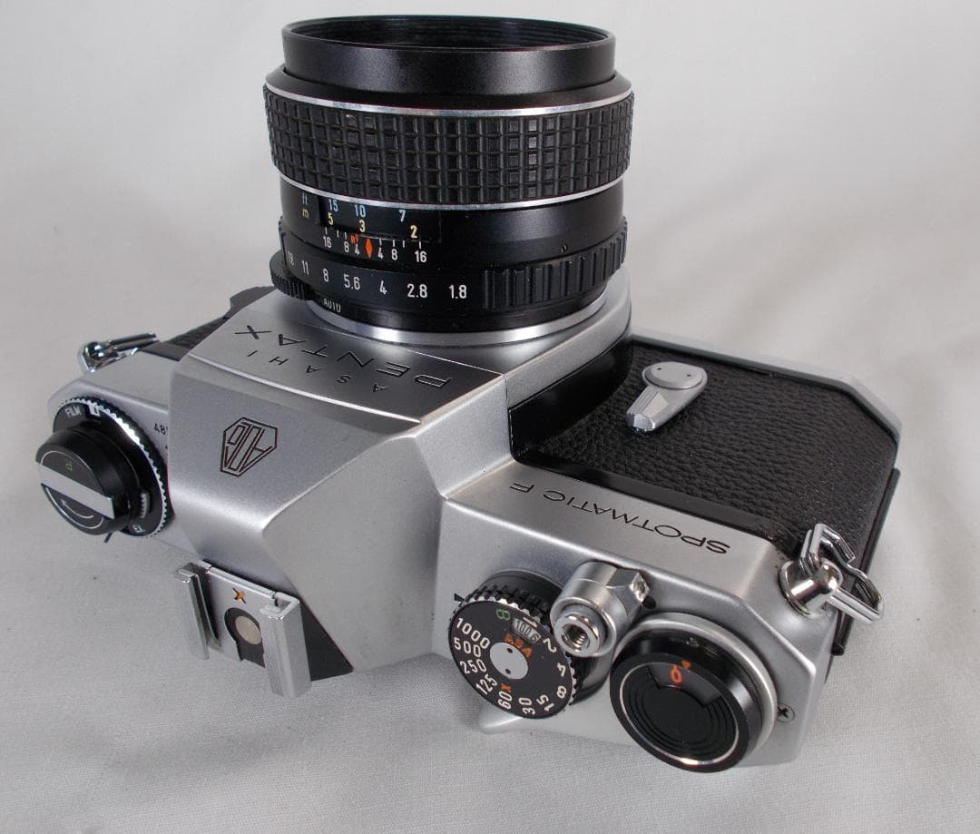 フィルムカメラ 整備済　Pentax SPF + レンズ f/1.8　L254