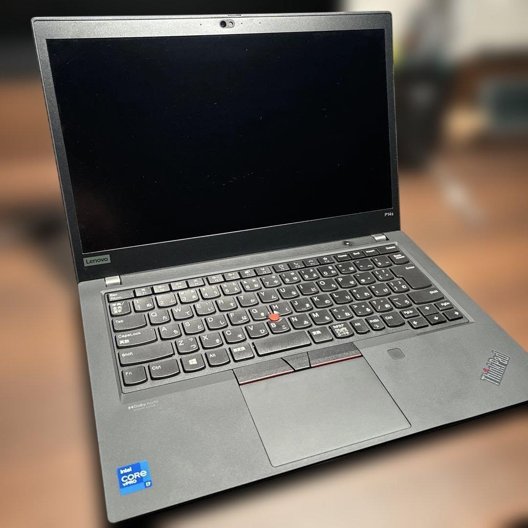 Windowsノート本体 ThinkPad P14s Gen 2 i7 RAM:32GB SSD:1TB