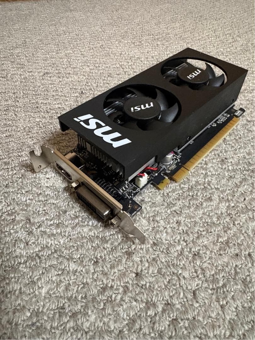 msi GeForce GTX 650-1GD5T/LP（中古品）