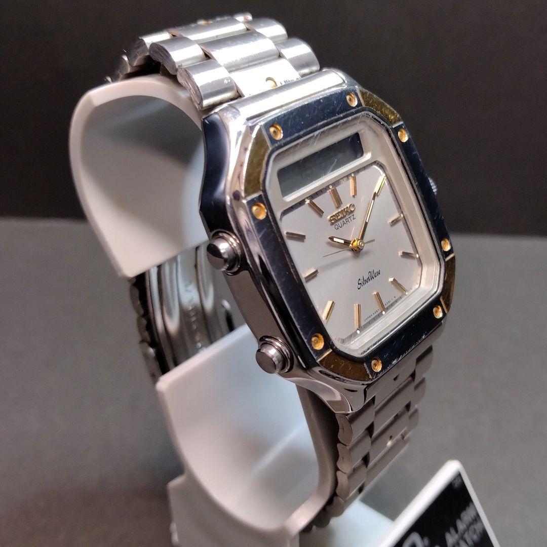 【希少稼動品】SEIKO シルバーウェーブ H357-5220 80'sVTG