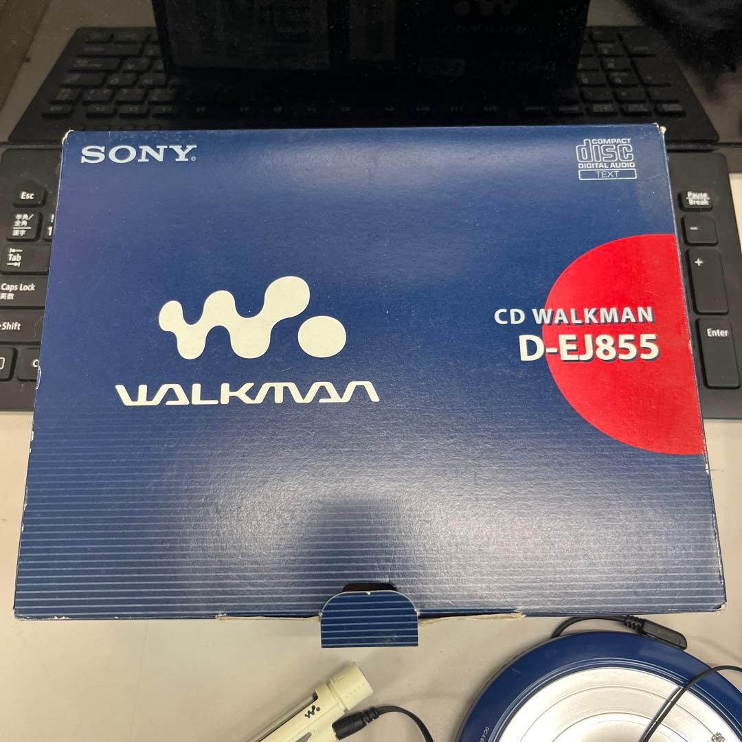 SONYポータブルCDプレーヤー　ウォークマンD-EJ855 WALKMAN