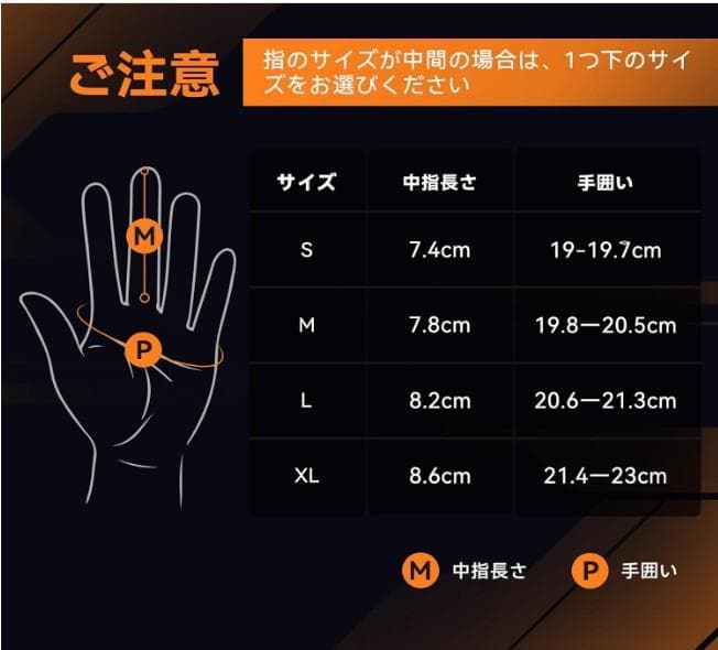 2024モデル HOMPRES 電熱グローブ LサイズCタイプ