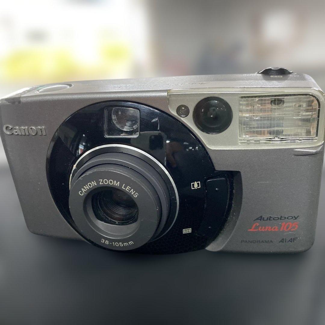【完動品】CANON キャノン Autoboy Luna 105 フィルムカメラ
