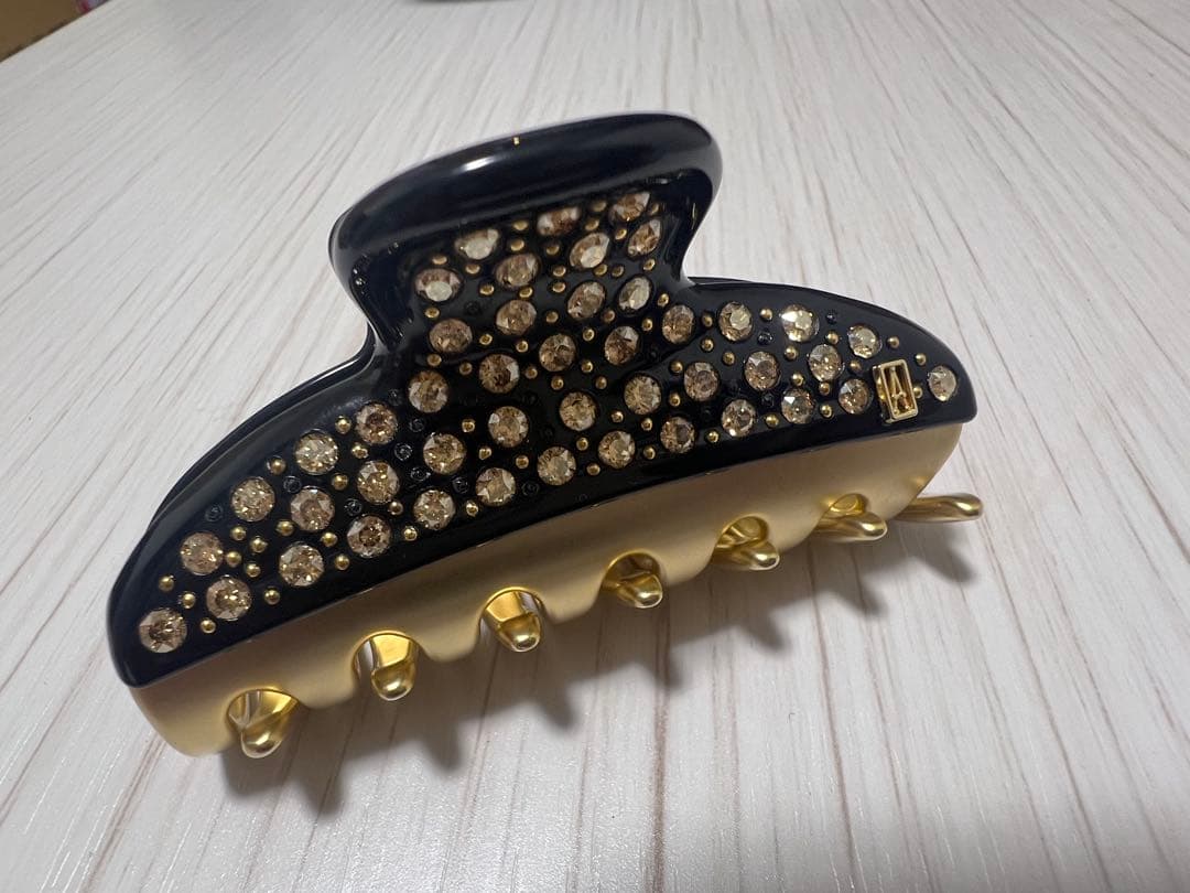 9/8限定値下 アレクサンドルドゥパリ　M クリップ　正規品　ブラック ゴールド