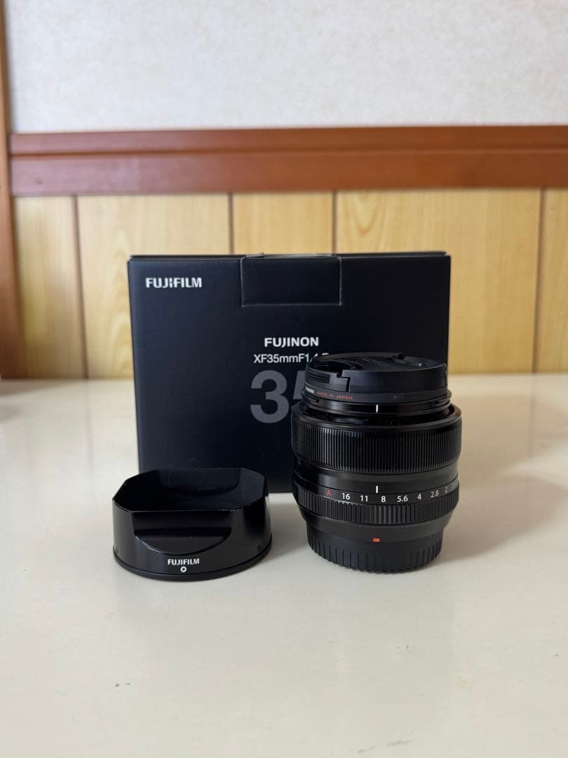 Fujifilm XF35mmF1.4 単焦点レンズ