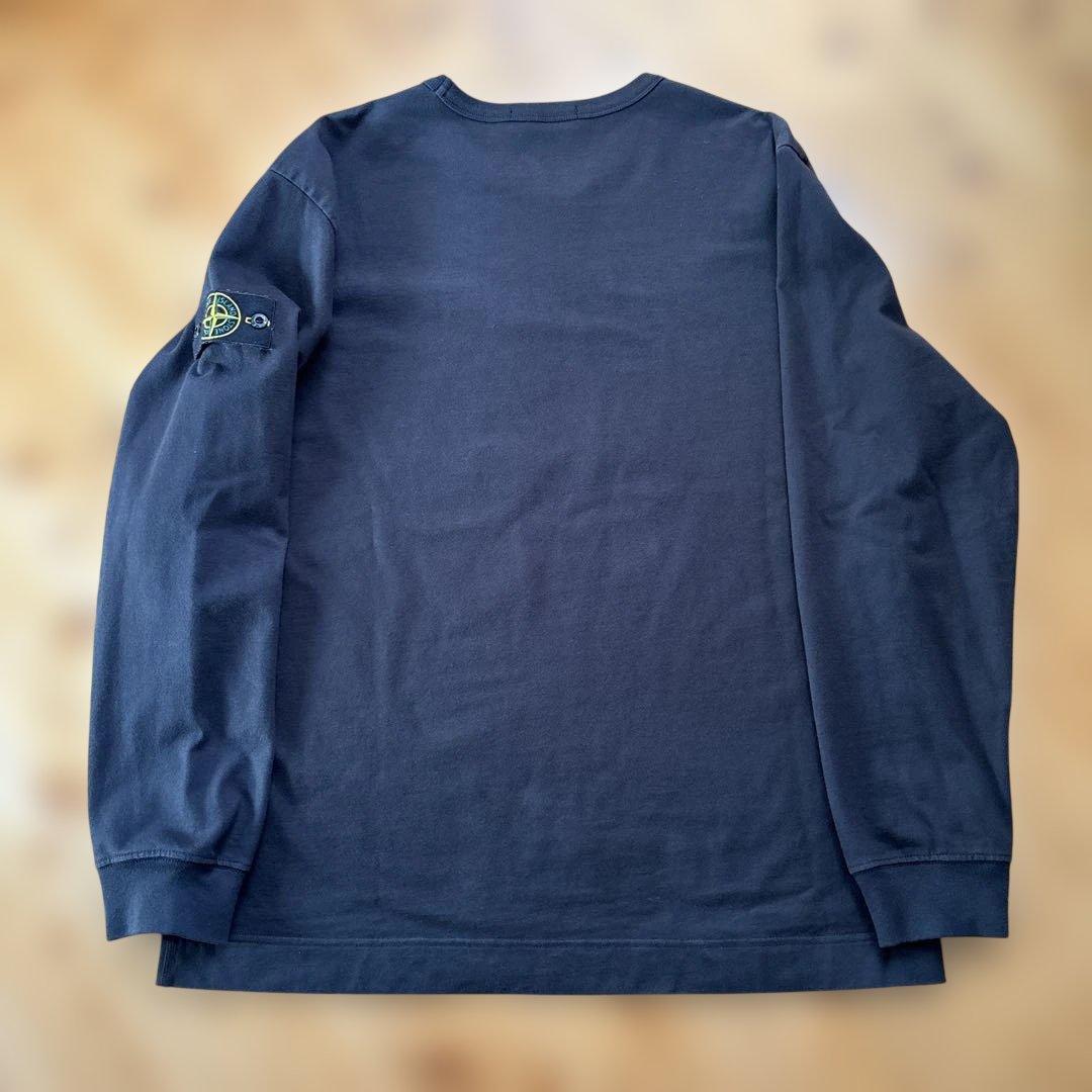 STONE  ブラック ロングスリーブ Tシャツ