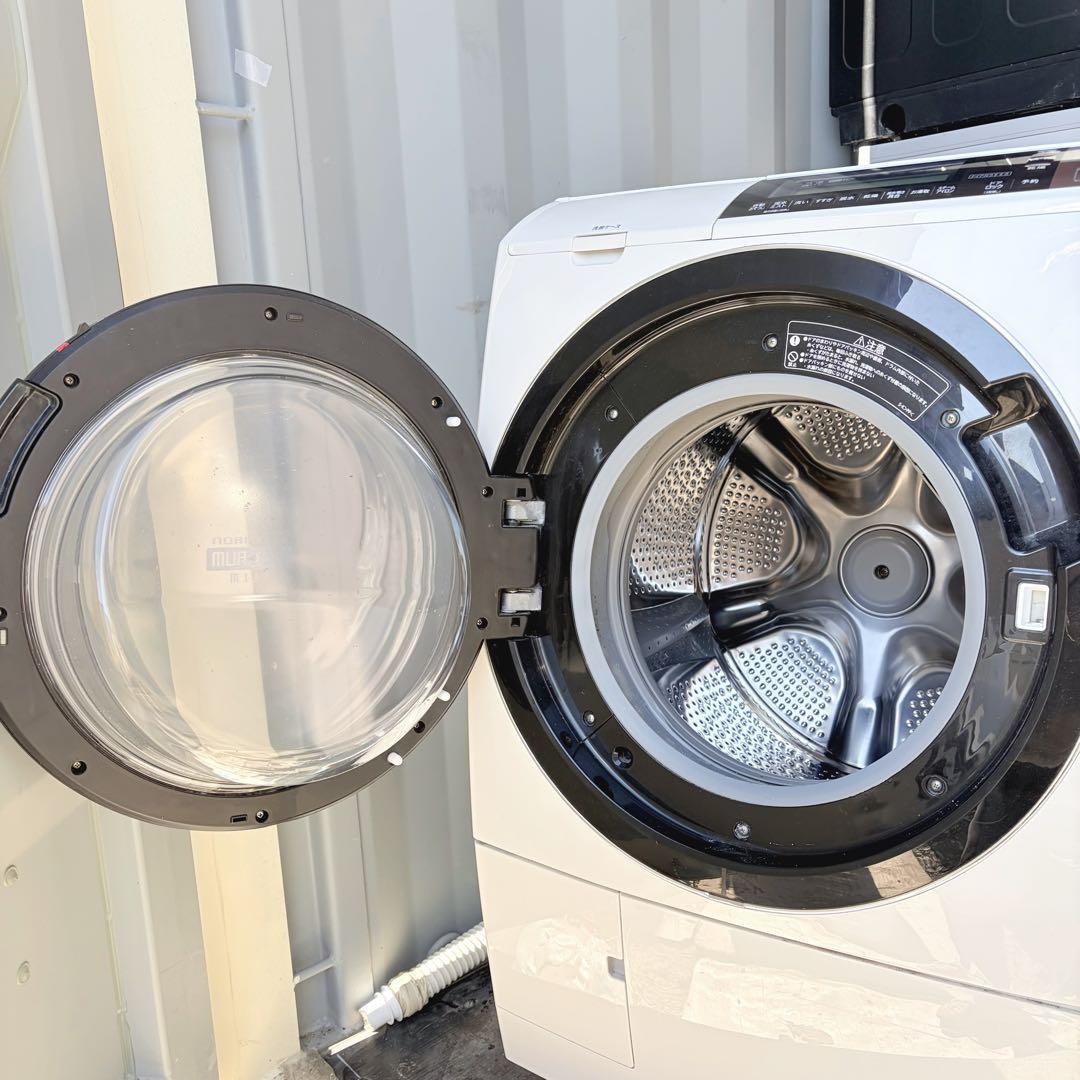 取付無料！完動品！日立熱乾燥搭載！スタンダードタイプ 11kgドラム式洗濯機