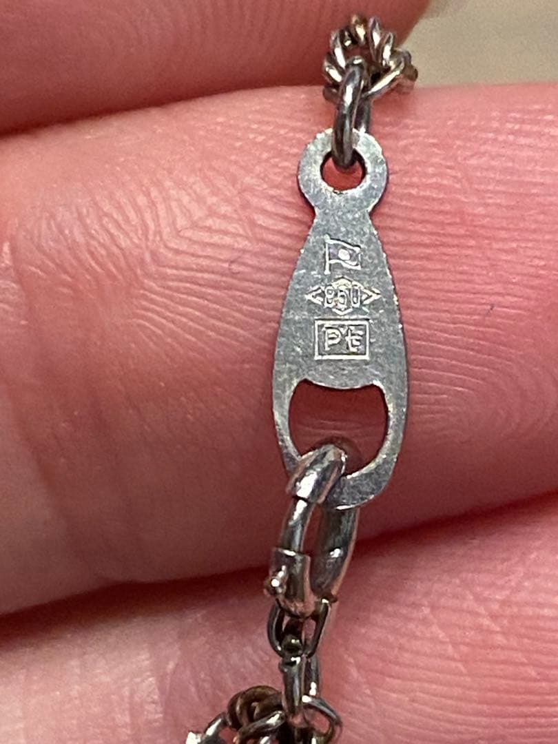 pt850 切子　ネックレス