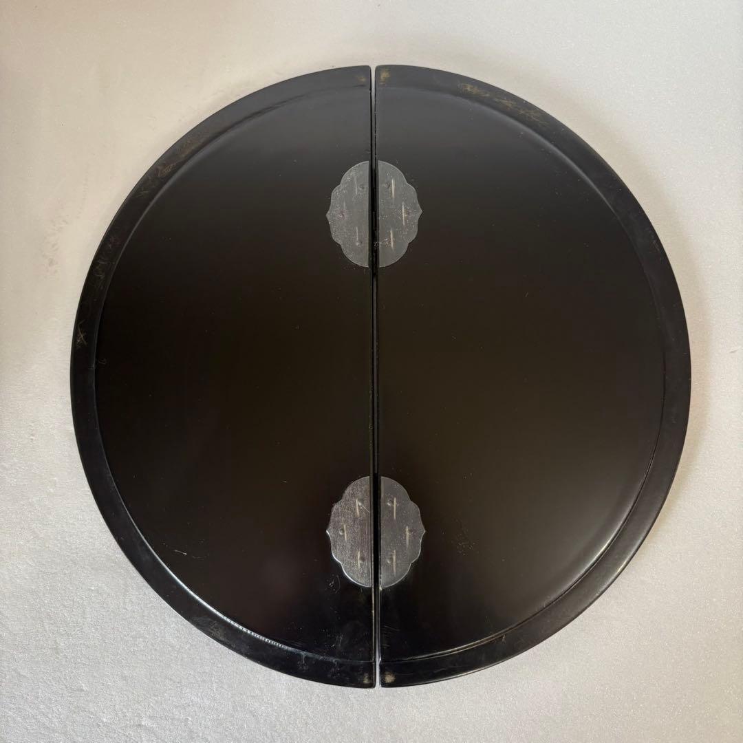 【平水指】山水 水指 茶道具 染付 洞華苑 木箱入り