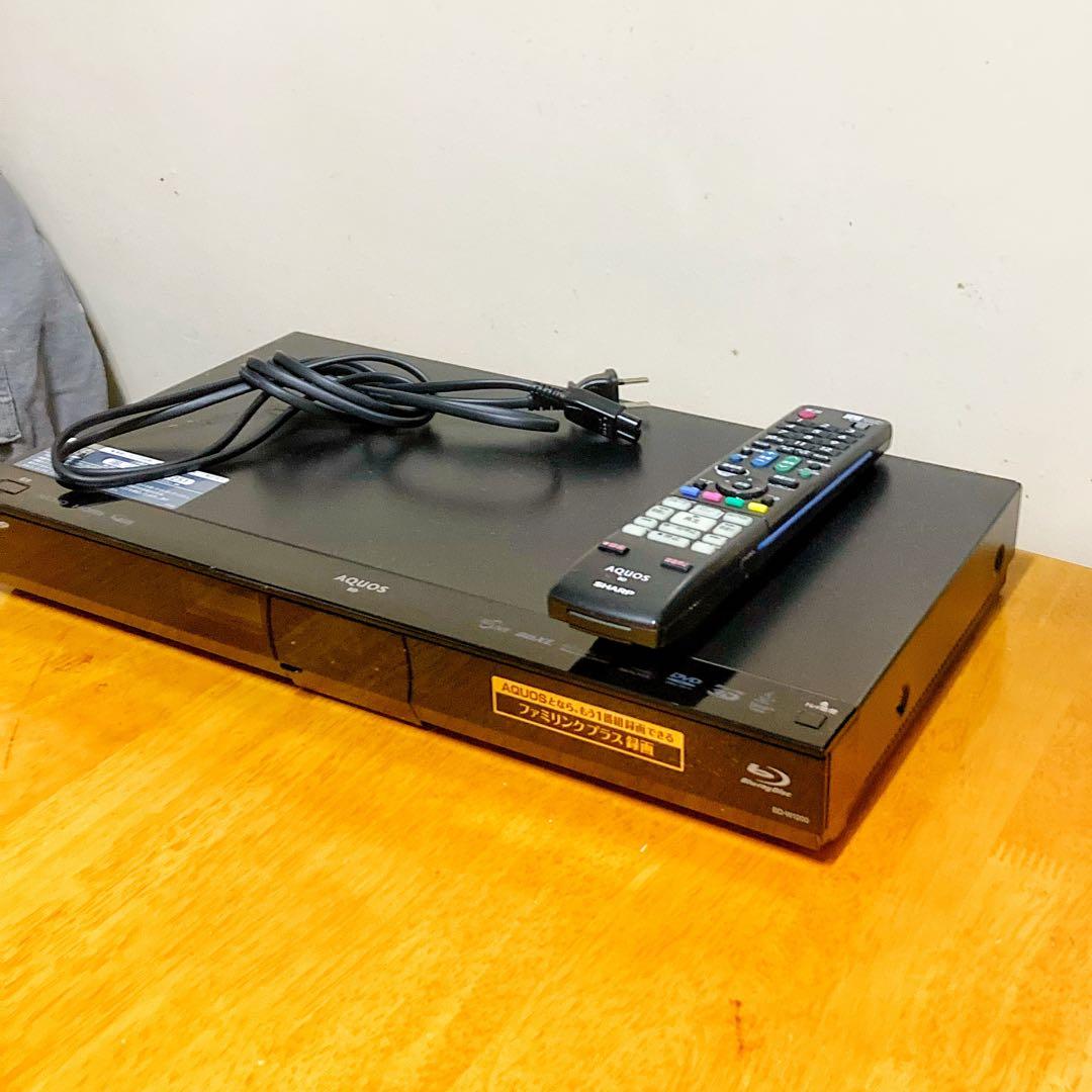 SHARP シャープ　ブルーレイレコーダー HDD 1TB 3チューナー