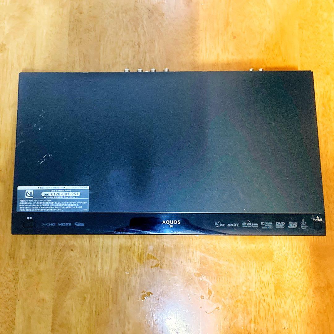 SHARP シャープ　ブルーレイレコーダー HDD 1TB 3チューナー