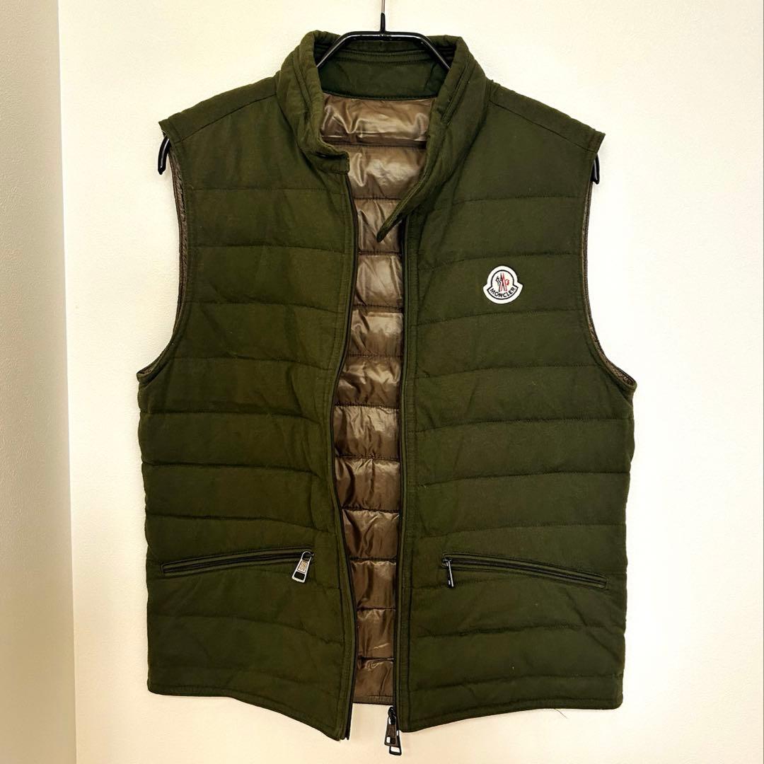 【お買得・中古品】モンクレール　ライトダウンベスト