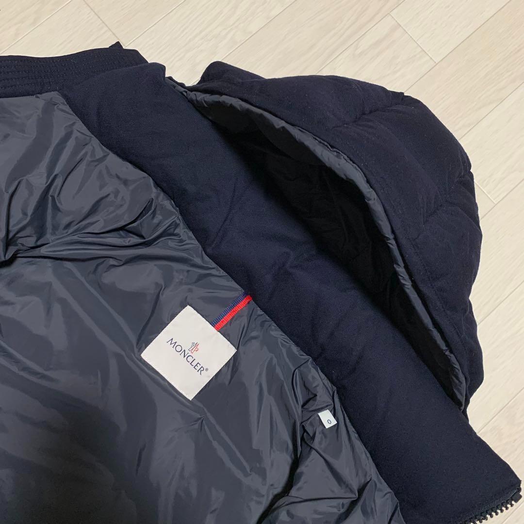 ★極美品★ モンクレール　モンジュネーブル　0 ネイビー　3D187