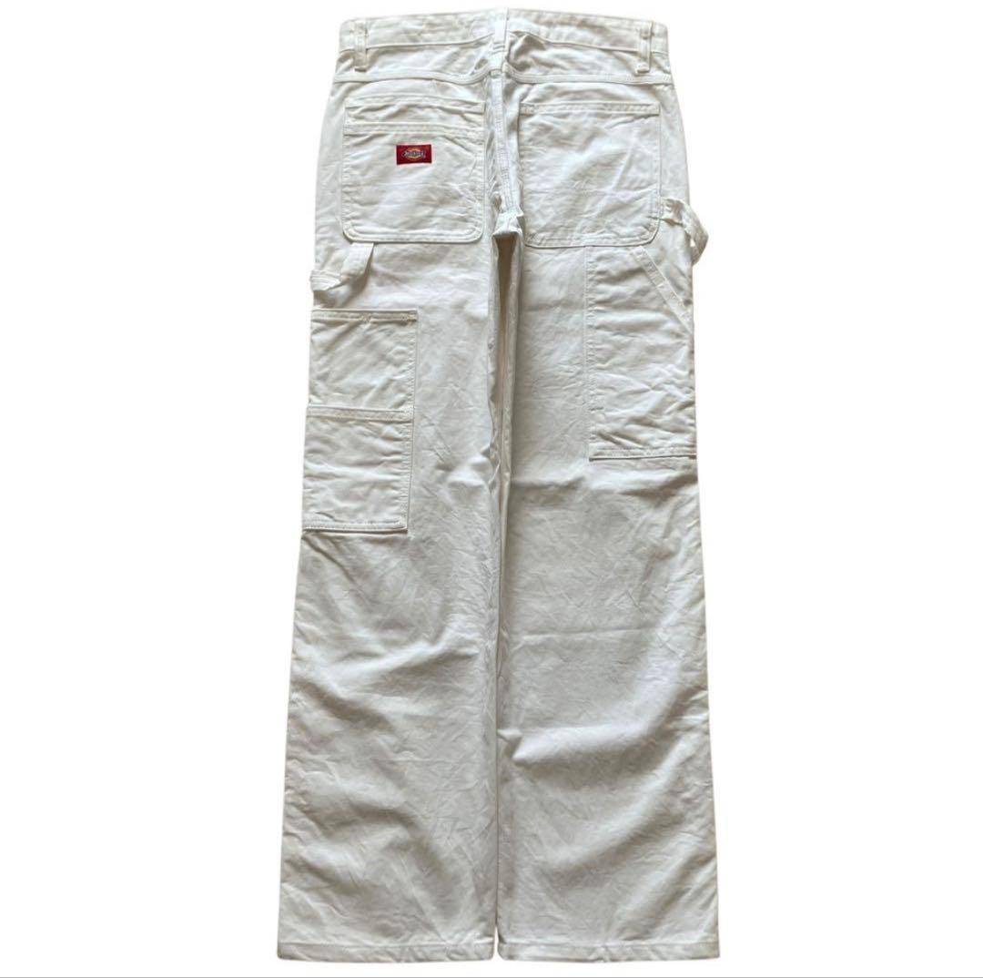 美品 DICKIES ホワイトペインターパンツ W30L30 Y2K 白 ワイド