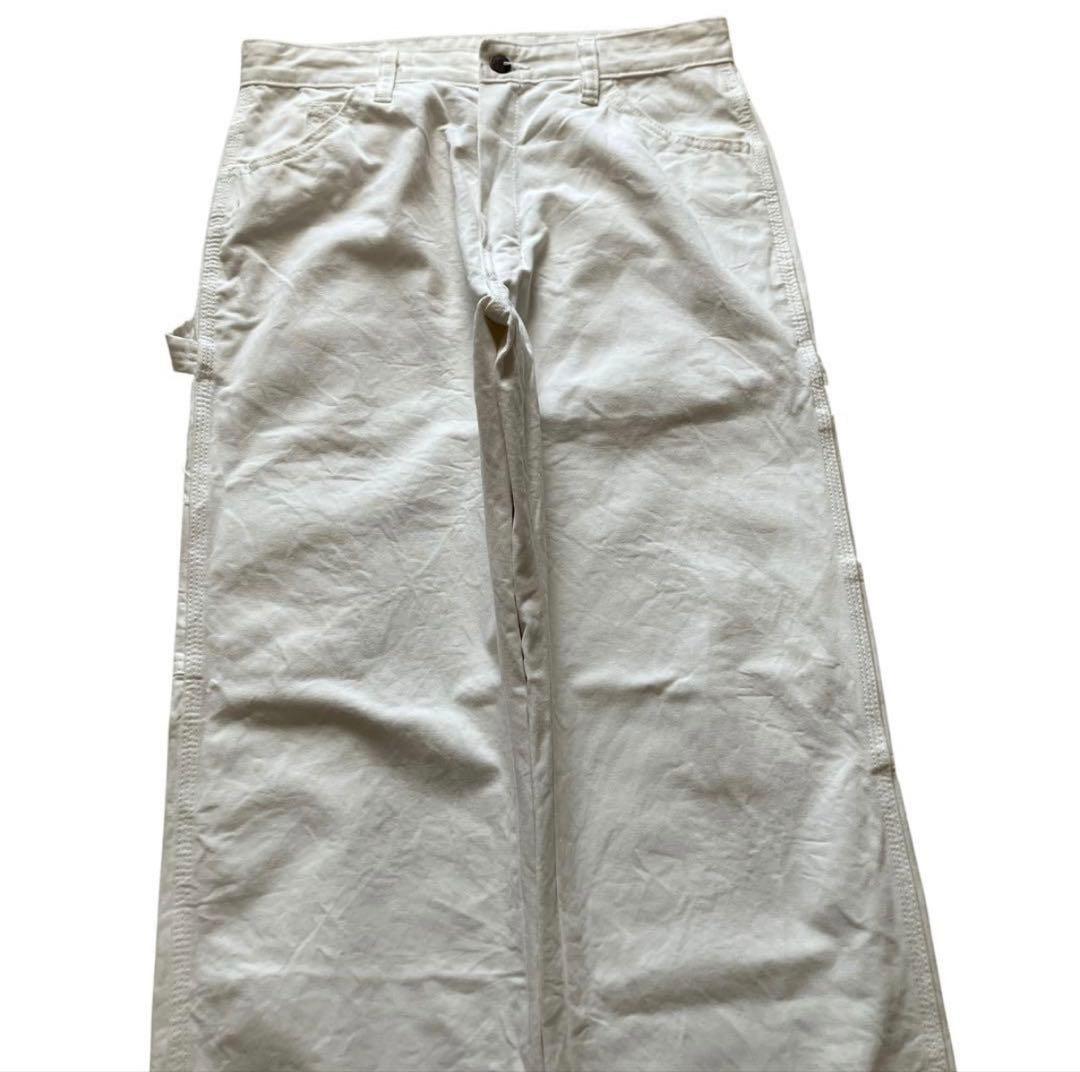 美品 DICKIES ホワイトペインターパンツ W30L30 Y2K 白 ワイド