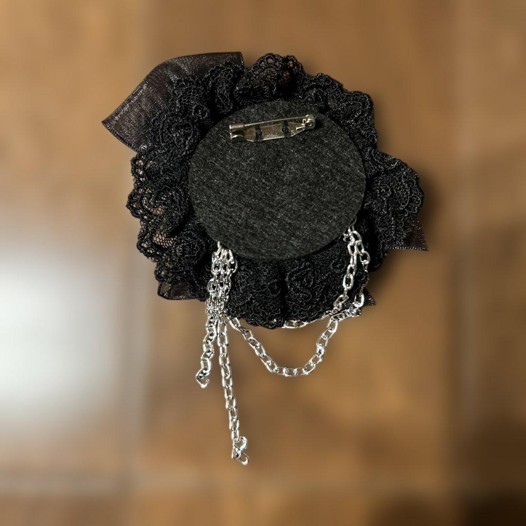 ★極美品★デコラピンキーズ★卒服★150★セットアップスーツ★黒ストライプ★