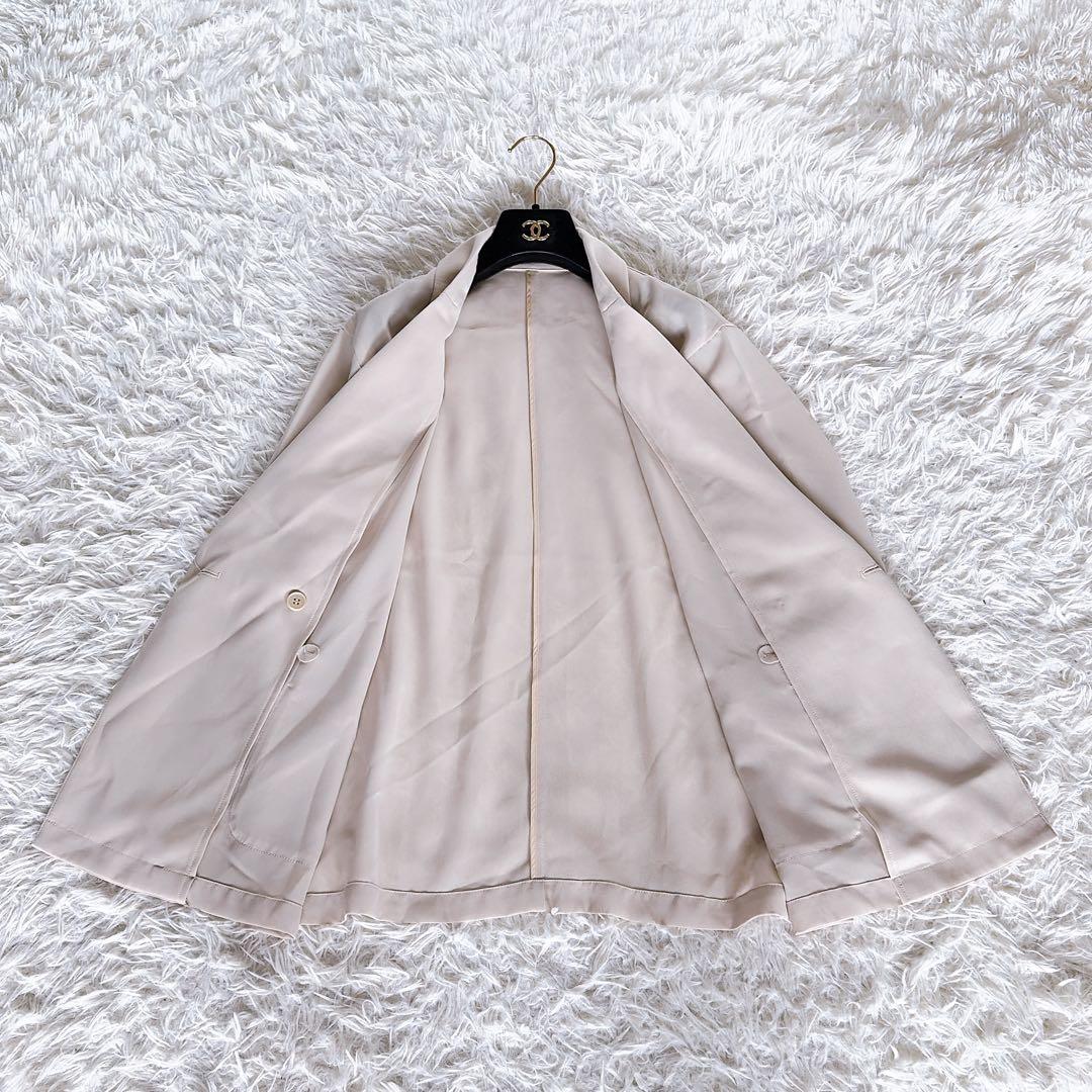 新品タグ付き【スローブイエナ】ダブルジャケット オーバサイズウォッシャブルシアー