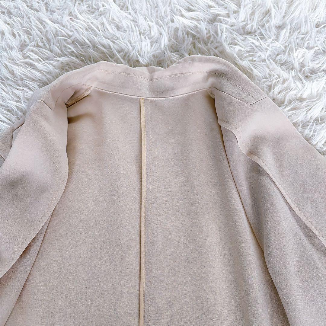 新品タグ付き【スローブイエナ】ダブルジャケット オーバサイズウォッシャブルシアー