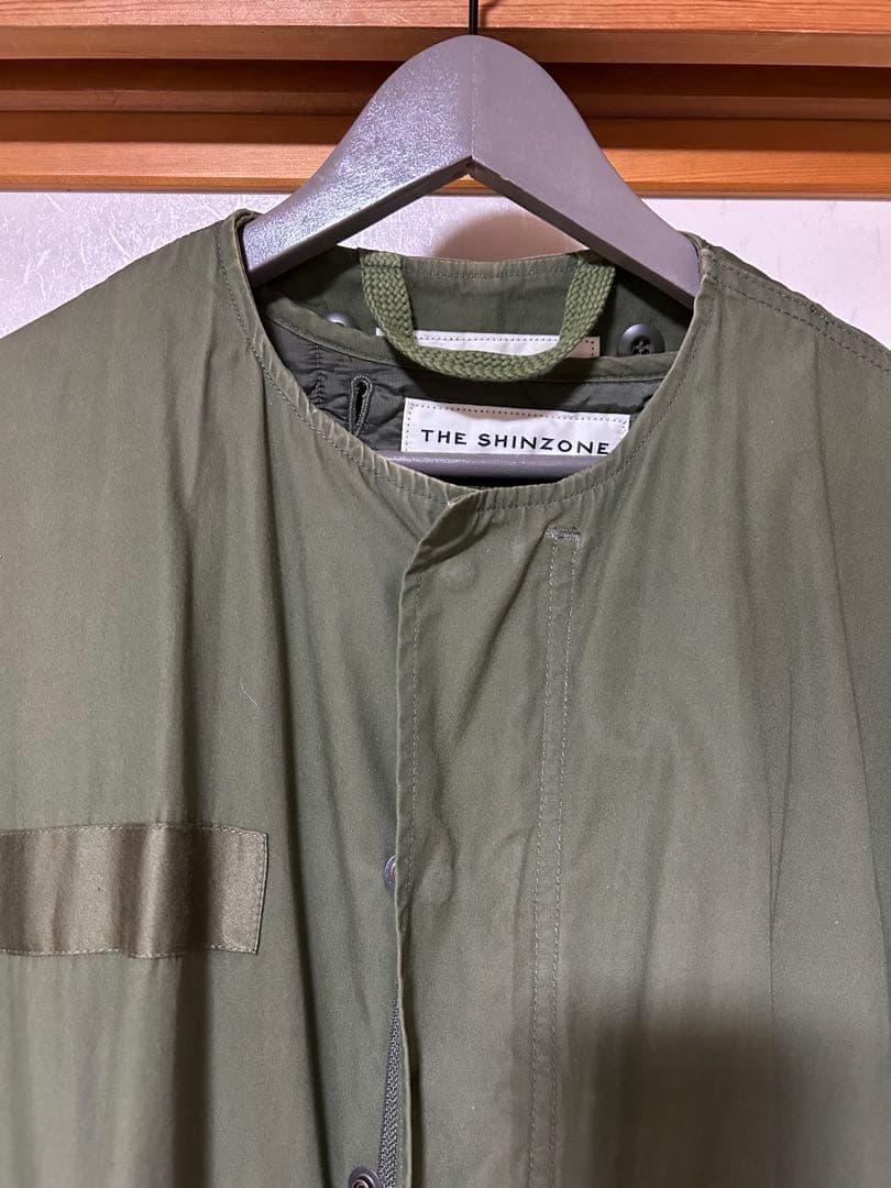 シンゾーンフィールドパーカー　キルティングライナー付きモッズコート