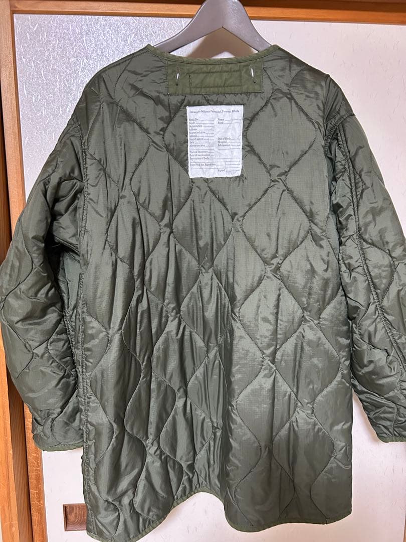 シンゾーンフィールドパーカー　キルティングライナー付きモッズコート