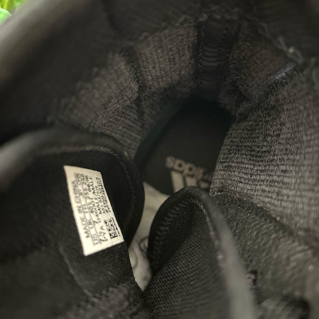 【adidas アディダス】ボクシングシューズ（25.5）ハイカット　ブラック