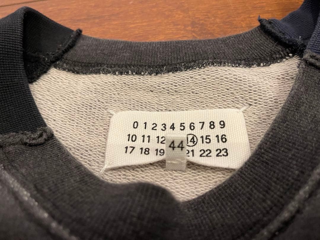 メゾンマルジェラ RE-EDITION 再構築スウェット 44 イタリア製