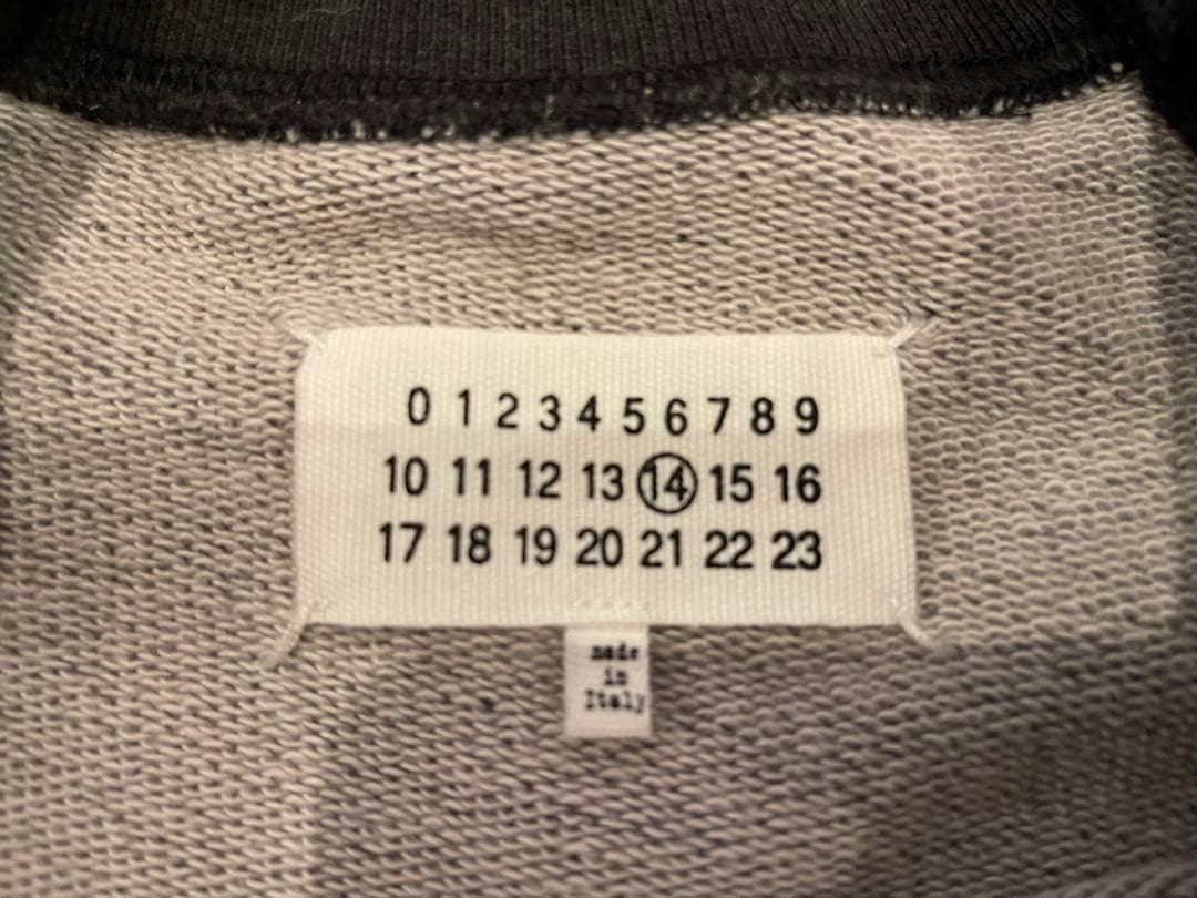 メゾンマルジェラ RE-EDITION 再構築スウェット 44 イタリア製