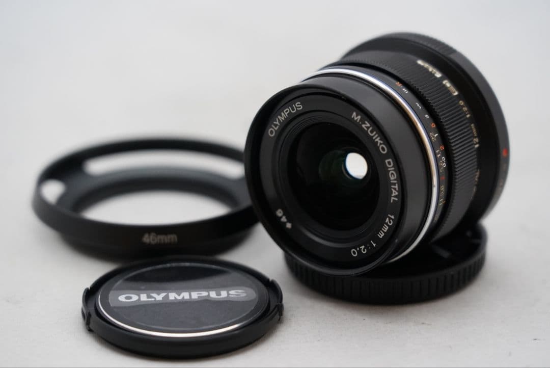 ☆実用品☆ オリンパス M ズイコー デジタル ED 12㎜ F=1:2.0