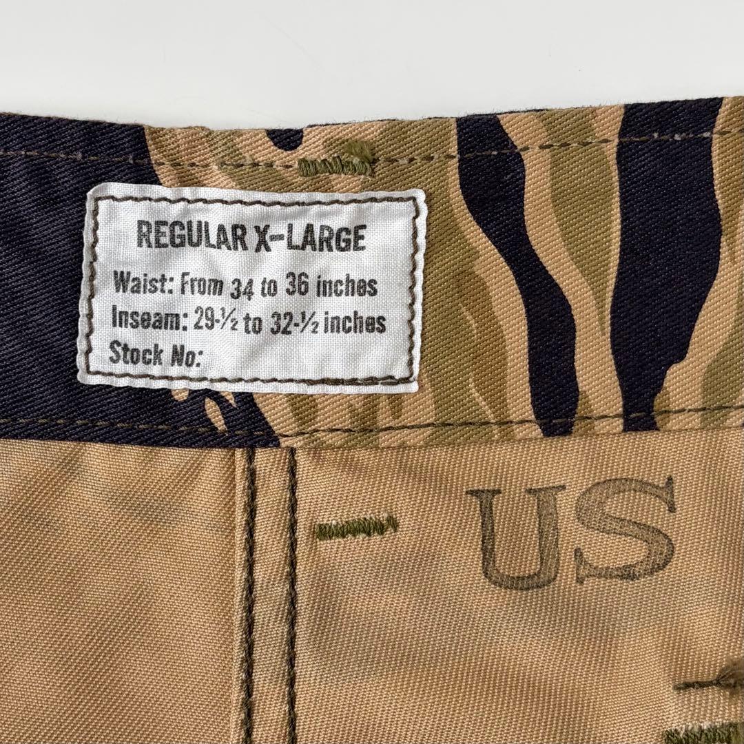 ほぼ新品★リアルマッコイズ ゴールドタイガー カーゴショーツ タイガーカモパンツ