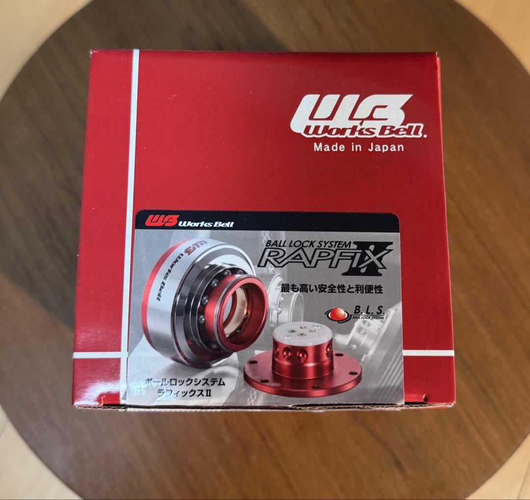 ワークスベル　RAPFIX II ブルー　ステアリングホイール用