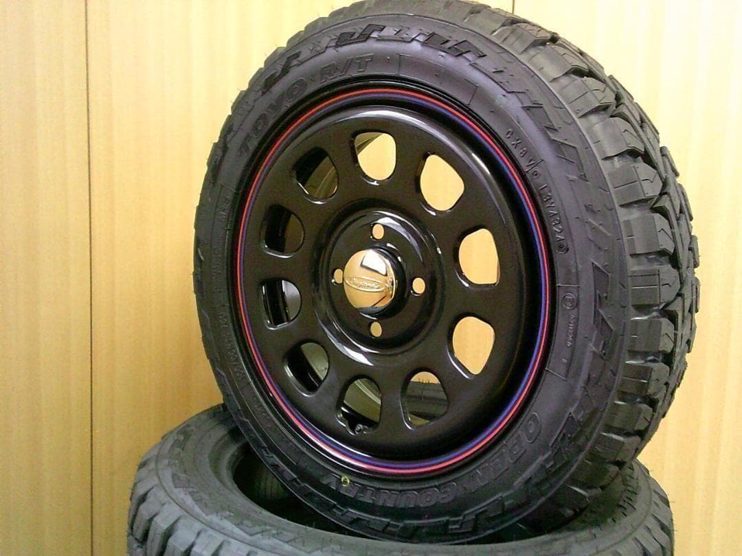 送料込☆TOYOオープンカントリーR/T☆155/65R14☆ハイゼットエブリィ