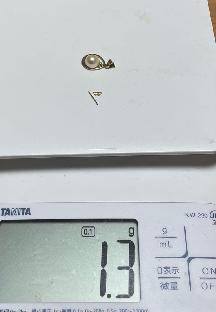 k10 トップ　ピアス　ジャンク