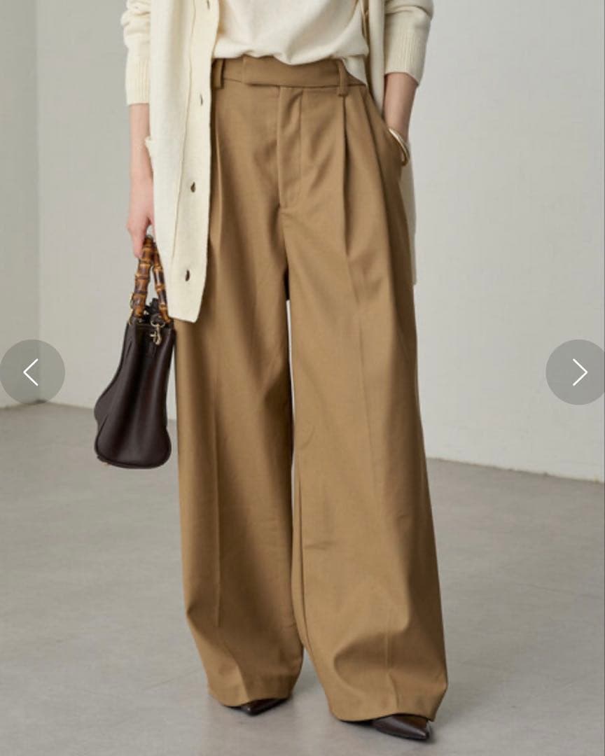 LOUNGEDRESS 2タックチノパンツ