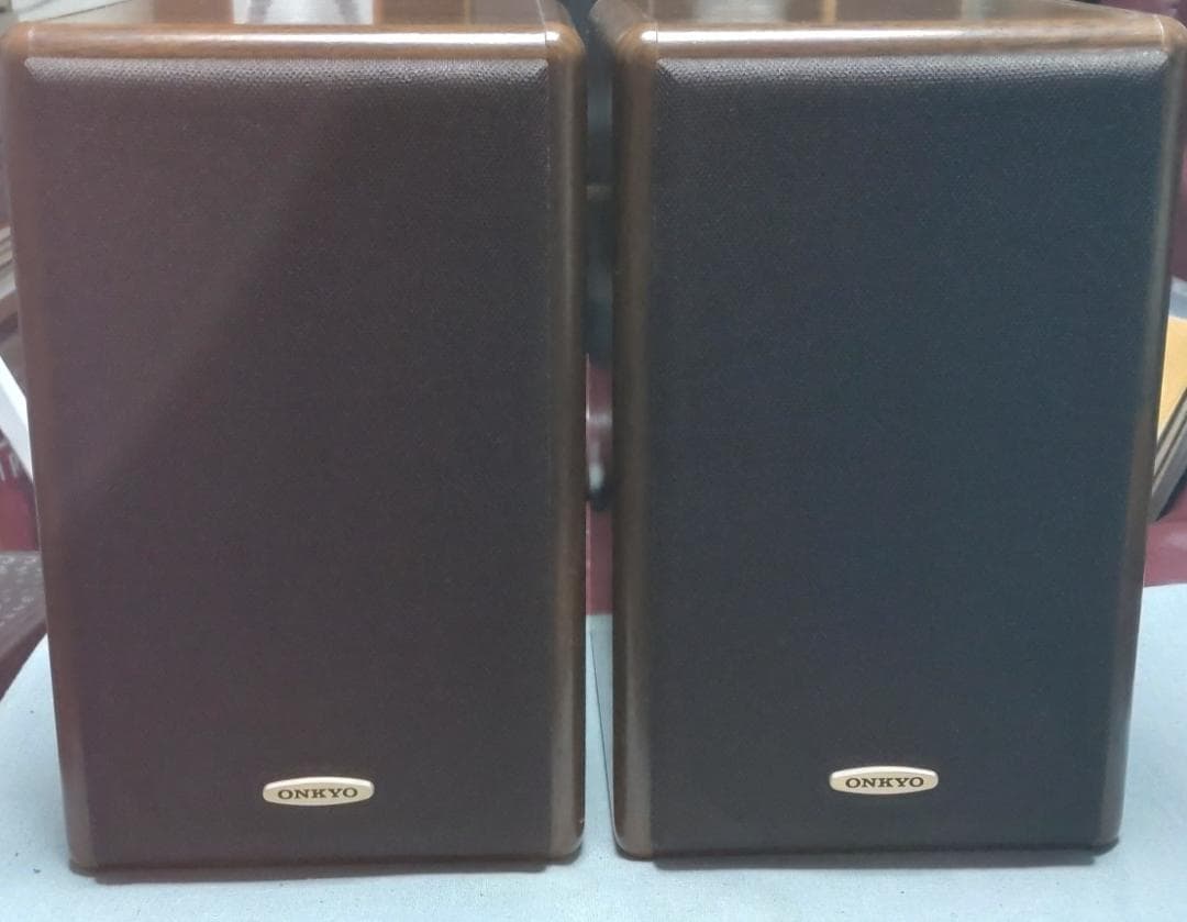 (動作品/エッジ交換済) Onkyo D-202A ブックシェルフスピーカーペア