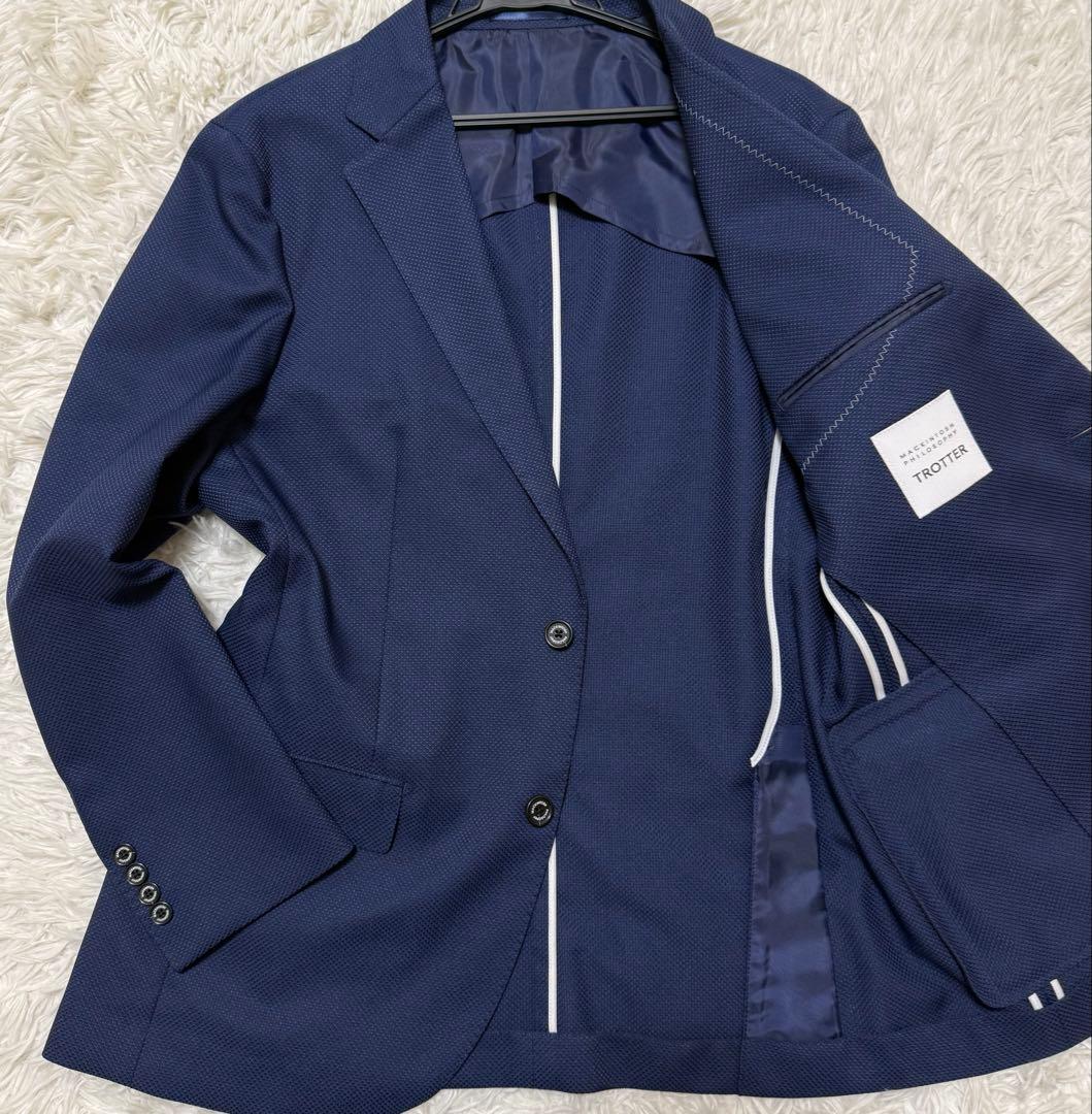 【極美品】マッキントッシュフィロソフィーテーラードジャケットTROTTER