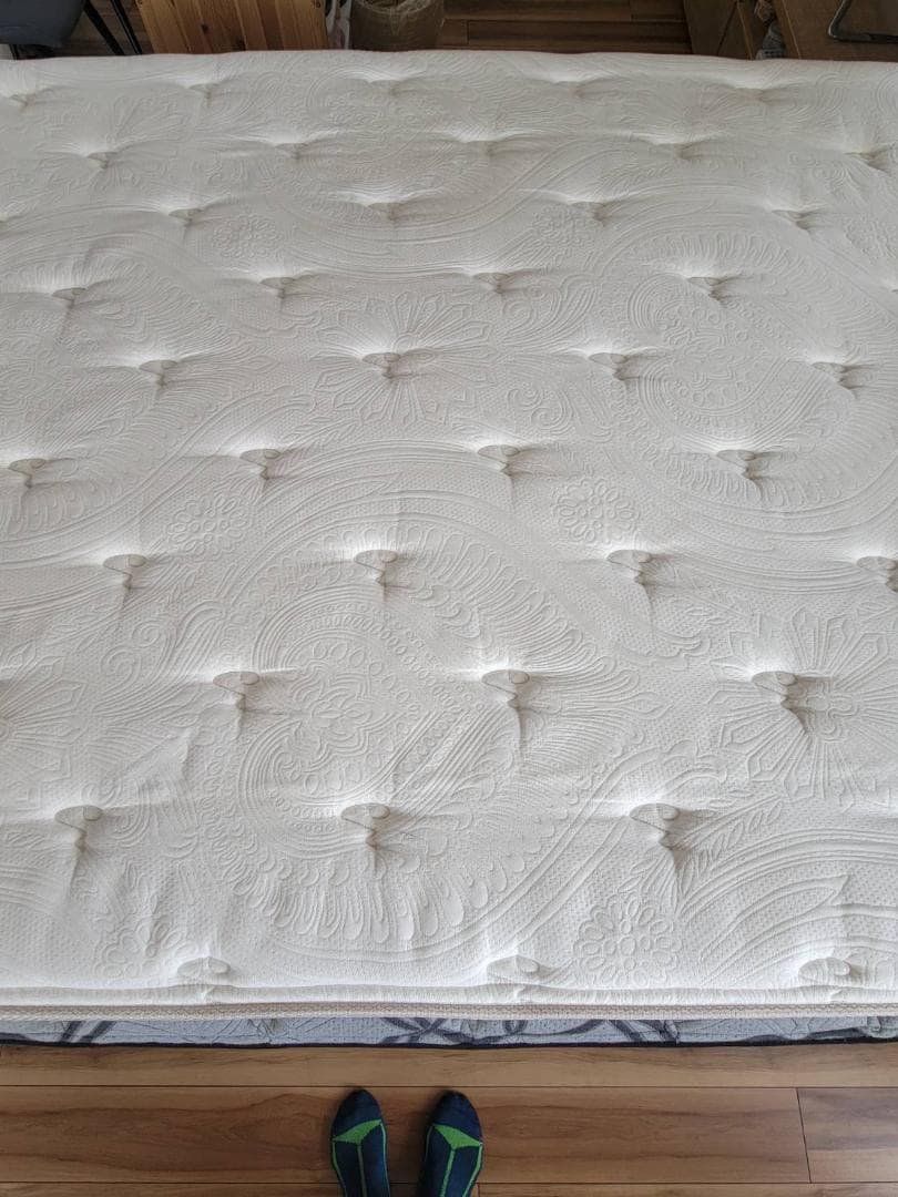 【展示品・美品】シモンズ カスタムロイヤル ダブルマットレス