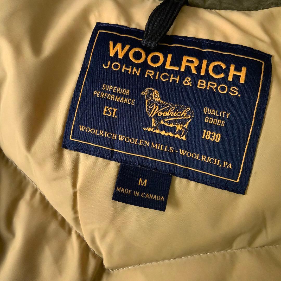 カナダ製Woolrich ウールリッチ アークティックパーカ M オリーブ