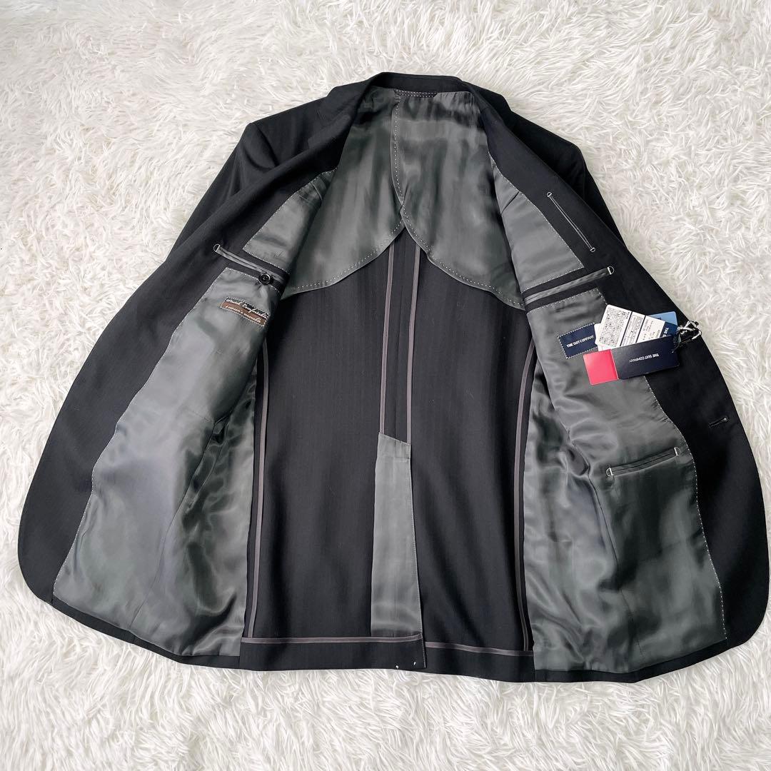 タグ付き未使用✨THE SUIT COMPANY セットアップスーツ 黒 L