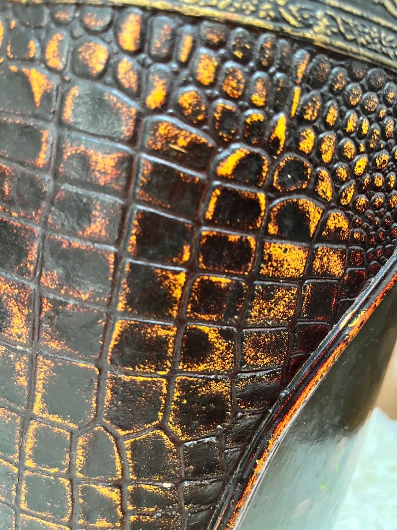 なな❣️アンティーク調 ダストBOX 物入 収納 ドールペイントヴィンテージ