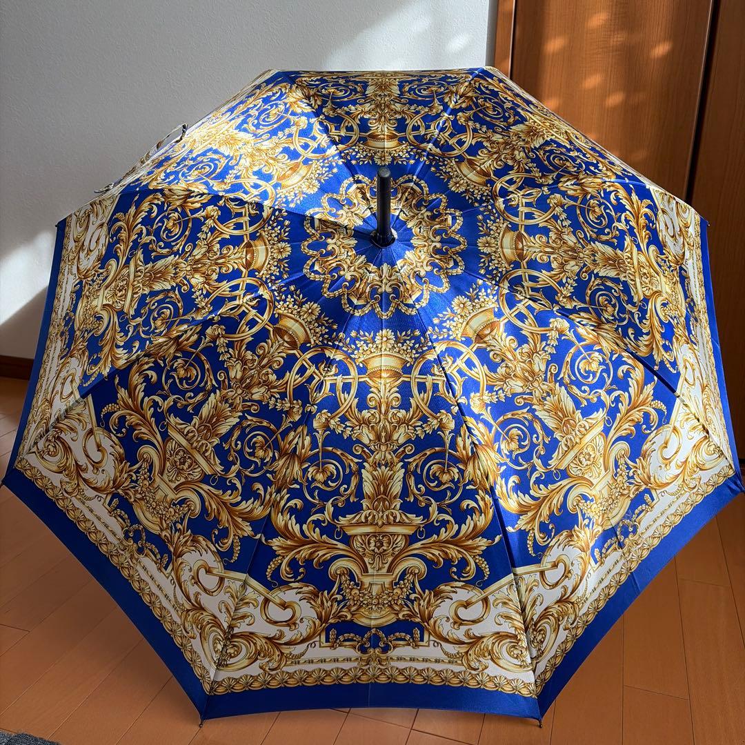 GIANNI VERSACE 長傘 雨傘 雨具 総柄 豪華