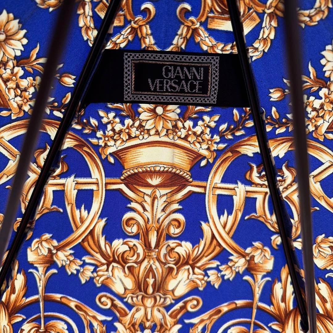 GIANNI VERSACE 長傘 雨傘 雨具 総柄 豪華
