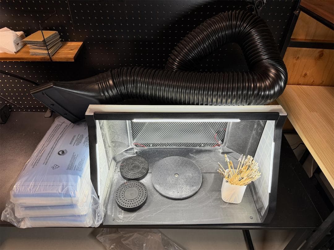 urilife 塗装ブース 換気機能付き フィルター６セット分付き